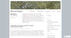 Desktop Screenshot of havardhegre.net